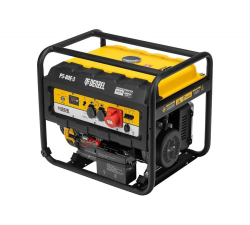 Бензиновый генератор Denzel PS 80 E-3 Бензиновый генератор Denzel PS 80 E-3
