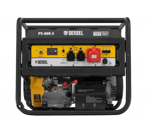 Бензиновый генератор Denzel PS 80 E-3