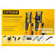 Комплект цветных насадок для пистолета G-280 Pro, 5 шт 75408-280 STEHER 75408-280-5
