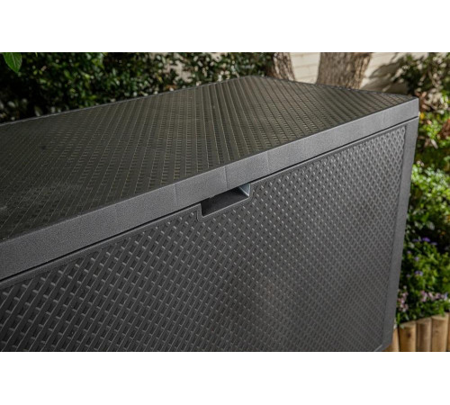 Сундук Эмили (EMILY STORAGE BOX) 280л, графит Keter 249722 Сундук Эмили (EMILY STORAGE BOX) 280л, графит Keter 249722