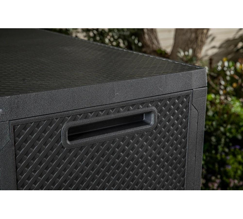 Сундук Эмили (EMILY STORAGE BOX) 280л, графит Keter 249722 Сундук Эмили (EMILY STORAGE BOX) 280л, графит Keter 249722