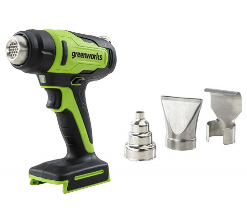Аккумуляторный строительный фен GreenWorks G24HG 3400207 Аккумуляторный строительный фен GreenWorks G24HG 3400207