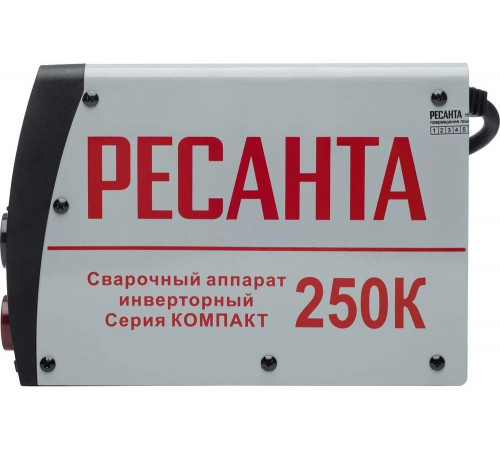 Сварочный аппарат инверторный Ресанта САИ 250К (компакт) Сварочный аппарат инверторный Ресанта САИ 250К (компакт)