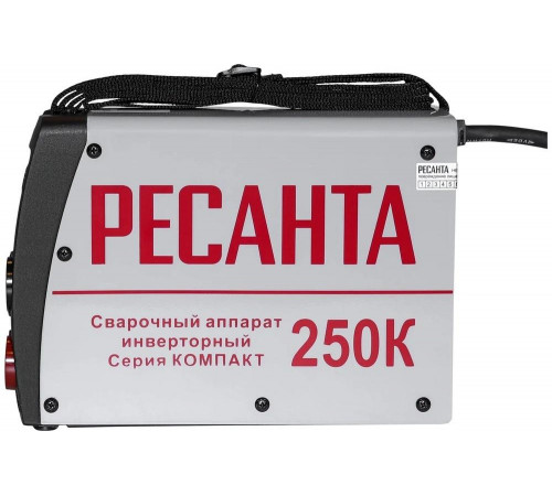 Сварочный аппарат инверторный Ресанта САИ 250К (компакт) Сварочный аппарат инверторный Ресанта САИ 250К (компакт)