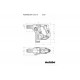 Аккумуляторный перфоратор Metabo PowerMaxx BH 12 BL 16 600207840
