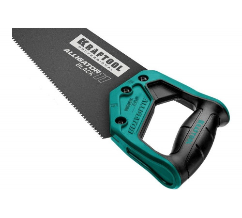 KRAFTOOL 11 TPI, 500 мм, ножовка для точного реза Alligator Black 11 15205-50