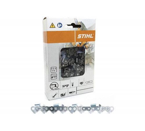 Цепь Rapid Micro X 46 RMX 91 звено Stihl 3838-006-0091 Цепь Rapid Micro X 46 RMX 91 звено Stihl 3838-006-0091