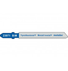 Пилки по стали и цветным металлам T118AF (57х1.2 мм, BIM, 5 шт.)  Metabo 623971000