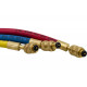 Шланг заправочный для фреона 1/4"SAE х1/4"SAE, 0,9 м МАСТАК 105-61010