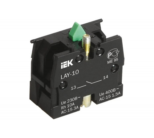 LAY5 IEK BDK21 - Контактный блок для надежного подключения LAY5 IEK BDK21 - Контактный блок для надежного подключения