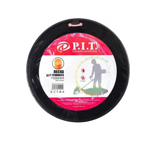 Леска 5LB (2.4 мм; 432 м; 2.25 кг, круг) для триммера P.I.T. P0262405 Леска 5LB (2.4 мм; 432 м; 2.25 кг, круг) для триммера P.I.T. P0262405