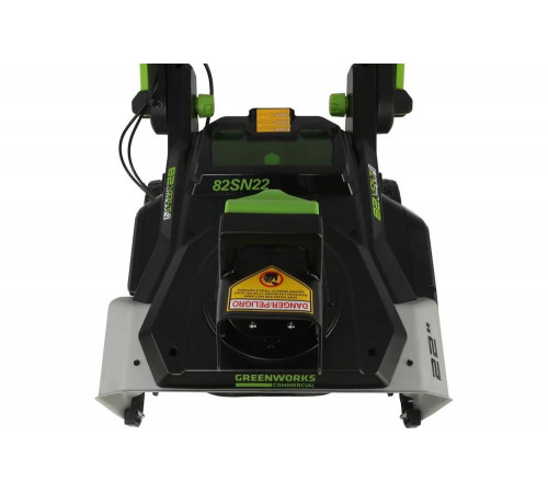 Аккумуляторный бесщеточный снегоуборщик GreenWorks GD82ST 82V 2602507 Аккумуляторный бесщеточный снегоуборщик GreenWorks GD82ST 82V 2602507