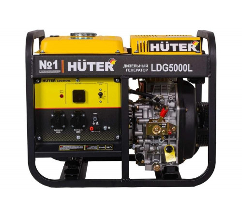 Дизельный электрогенератор Huter LDG 5000L 64/2/11