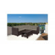 Угловой комплект Keter Provence set with coffee table коричневый 227777