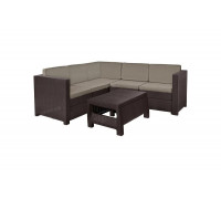 Угловой комплект Keter Provence set with coffee table коричневый 227777