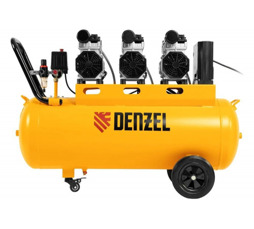 Компрессор DENZEL DLS 2250/100, 2250 Вт, 3х750, 100 л, 410 л/мин блок упр// Denzel Компрессор DENZEL DLS 2250/100, 2250 Вт, 3х750, 100 л, 410 л/мин блок упр// Denzel