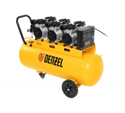 Компрессор DENZEL DLS 2250/100, 2250 Вт, 3х750, 100 л, 410 л/мин блок упр// Denzel Компрессор DENZEL DLS 2250/100, 2250 Вт, 3х750, 100 л, 410 л/мин блок упр// Denzel