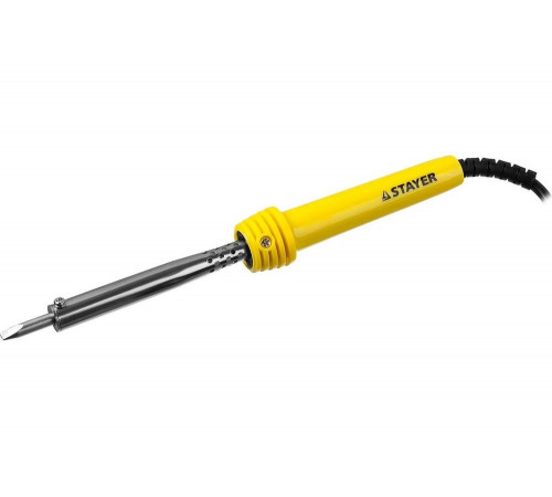 STAYER 60 Вт, клин, пластиковая рукоятка, электропаяльник Maxterm 55305-60 Master STAYER 60 Вт, клин, пластиковая рукоятка, электропаяльник Maxterm 55305-60 Master
