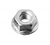 Гайка с фланцем ЗУБР DIN 6923, M6, 5 кг, (примерно 1600 шт.) кл. пр. 8, оцинкованная 303630-06