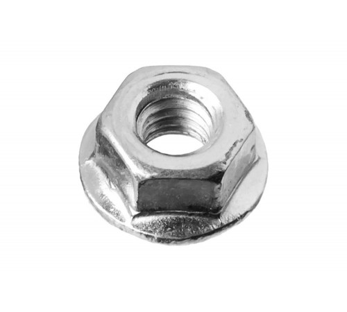 ЗУБР DIN 6923 с фланцем, M6, 5 кг, кл. пр. 8, оцинкованная гайка 303630-06 ЗУБР DIN 6923 с фланцем, M6, 5 кг, кл. пр. 8, оцинкованная гайка 303630-06