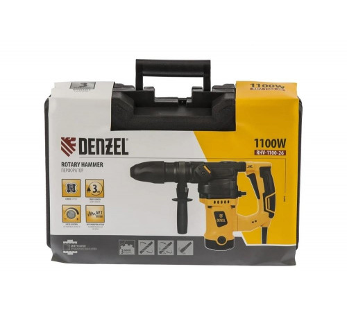 Электрический перфоратор Denzel RHV-1100-26
