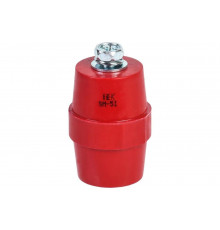 Изолятор IEK SM51 М8 силовой, с болтом YIS11-51-15-B