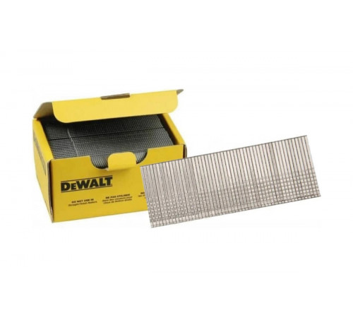 Гвозди для нейлера Dewalt 18Ga, прямая шпилька, 1.25/25 мм, нерж., 5000 шт. DNBT1825SZ