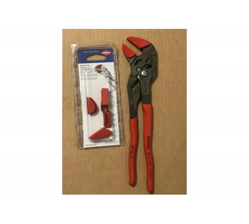 Защитные губки для клещей серии KN-86 x 250 KNIPEX KN-8609250V01 Защитные губки для клещей серии KN-86 x 250 KNIPEX KN-8609250V01