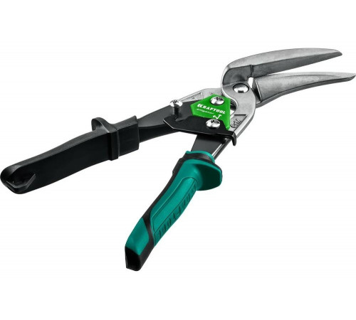 KRAFTOOL 280 мм, левые удлинённые ножницы по металлу Alligator 2328-LL KRAFTOOL 280 мм, левые удлинённые ножницы по металлу Alligator 2328-LL