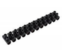 Клеммник IEK 12x16.0, ЗВИ-30н/г, черный UZV5-030-10