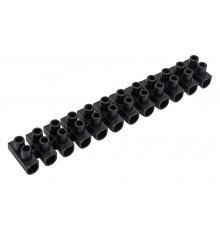 Клеммник IEK 12x16.0, ЗВИ-30н/г, черный UZV5-030-10