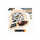 Аккумуляторный бесщеточный гайковёрт WORX WX279