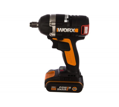 Аккумуляторный бесщеточный гайковёрт WORX WX279 Аккумуляторный бесщеточный гайковёрт WORX WX279