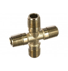 Переходник крестовина 1262/2 MMMM 1/4" GAV 27831