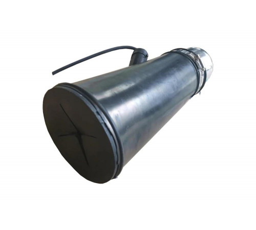 Круглая газоприемная насадка KraftWell 127 мм KRW-EN-127R