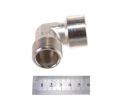 Переходник уголок мама 1" - папа 1" 1250/6 L-MF 1" GAV 31989
