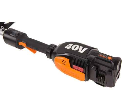 Бесщеточный аккумуляторный триммер WORX 40В без АКБ и ЗУ WG186E.9 Бесщеточный аккумуляторный триммер WORX 40В без АКБ и ЗУ WG186E.9