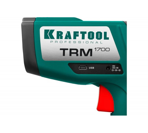 KRAFTOOL -30°С +1650°С, пирометр инфракрасный TRM-1700 45701-1650