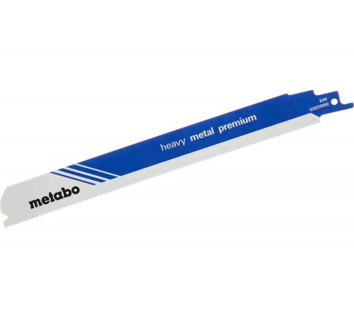 Полотно по металлу для сабельных пил (225 мм; 1.4+1.8 мм) 2 шт. Metabo 628258000 Полотно по металлу для сабельных пил (225 мм; 1.4+1.8 мм) 2 шт. Metabo 628258000