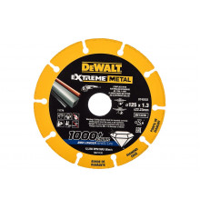 Алмазный диск отрезной по металлу 125х22.2 мм DEWALT DT40252