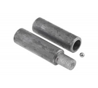Гаражная петля СИБРТЕХ с шаром d 25*140мм 4 шт 920073