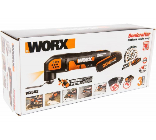 Аккумуляторный реноватор WORX WX682 Аккумуляторный реноватор WORX WX682