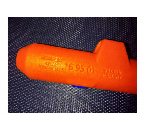 Инструмент для снятия изоляции KNIPEX KN-169501SB Инструмент для снятия изоляции KNIPEX KN-169501SB