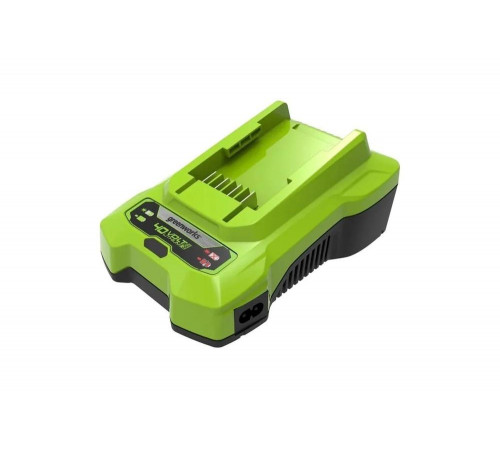 Самоходная бесщеточная аккумуляторная газонокосилка GreenWorks GD40LM48SPK4 40 В, 4 А*ч 2517407UB Самоходная бесщеточная аккумуляторная газонокосилка GreenWorks GD40LM48SPK4 40 В, 4 А*ч 2517407UB