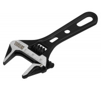 Ключ Denzel разводной 115 мм, crv, кованый, укороченная рукоятка 15751