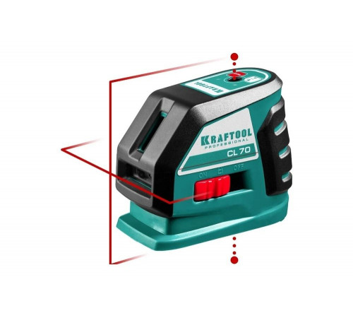 KRAFTOOL линейный лазерный нивелир CL70 34660 Professional KRAFTOOL линейный лазерный нивелир CL70 34660 Professional