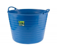 Гибкое сверхпрочное ведро СИБРТЕХ 40л, синее 67508