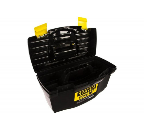 STAYER 410 x 230 x 230мм (16"), пластиковый, ящик для инструментов ORION-16 38110-16_z03 STAYER 410 x 230 x 230мм (16"), пластиковый, ящик для инструментов ORION-16 38110-16_z03