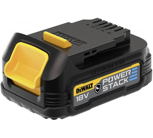 Аккумулятор Dewalt POWERSTACK , маслостойкий, Li-Ion, 18 В, 1.7 Ач DCBP034G