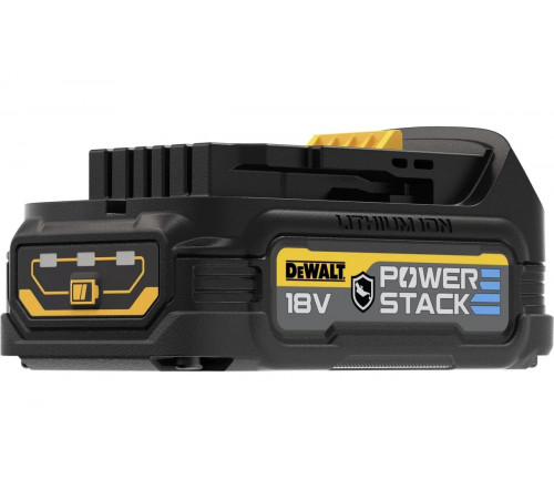 Аккумулятор Dewalt POWERSTACK , маслостойкий, Li-Ion, 18 В, 1.7 Ач DCBP034G